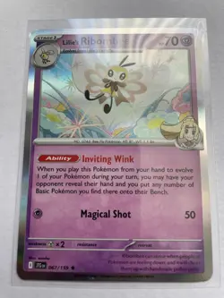 Pokemon Lillie's Ribombee 67/159 Journey Together Holo Mint - Image 1