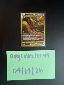 Pokemon Origin Forme Dialga VSTAR Secret Rare Full Art Holo GG68/GG70 280HP - Image 1