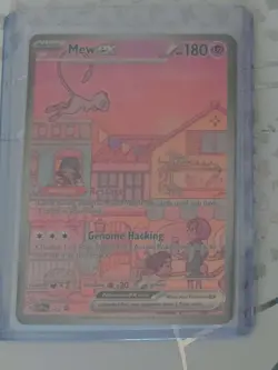 Mew EX PoKemon 151 promo set #53 #205 Gold Metal #205 - Image 4