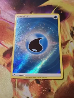 Pokemon TCG Water Energy 154/159 Textured Reverse Holo Crown Zenith - Image 2