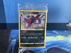 Pokemon TCG Hydreigon Darkness Ablaze Black Star Promo SWSH037 Prerelease Sealed - Image 1