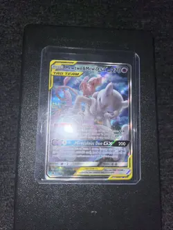 Pokemon TCG Mewtwo & Mew GX SM191 MP - Image 1