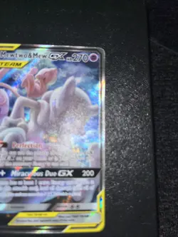 Pokemon TCG Mewtwo & Mew GX SM191 MP - Image 4