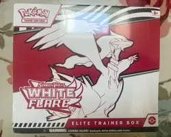Pokemon TCG White Flare and Black Bolt Elite Trainer Box ETB Pair SEALED - Image 2