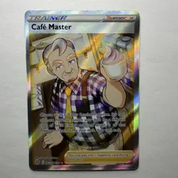Pokemon TCG - Cafe Master - TG25/TG30 - Brilliant Stars TG Ultra Rare Holo - Image 1