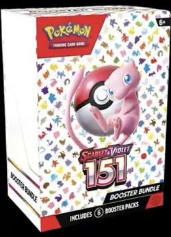 Pokemon TCG Scarlet & Violet-151 Bundle - 6 Packs 820650863219 - Image 1
