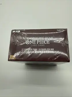 Bandai One Piece OP02 OP-02 Paramount War Booster Box Sealed 24 Packs 811039039080 - Image 5