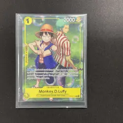 One Piece English OP10-111 Monkey.D.Luffy Set Sail Event Promo Sealed - Image 1