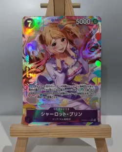 Charlotte Pudding (PRB02-010) (V.2) Alt Art One Piece TCG Japanese - Image 1