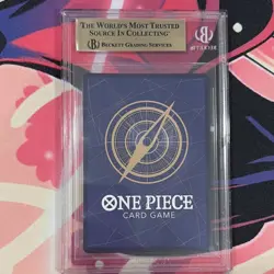 Monkey.D.Luffy Pillars of Strength SP Wanted Poster BGS Beckett 9.5 ST01-012 - Image 2