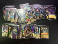 Disney Lorcana Common/Uncommon Cold Foil Lot - Image 1