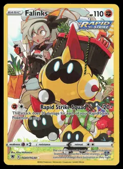 Falinks TG07/TG30 Trainer Gallery Holo Pokemon Astral Radiance LP - Image 1