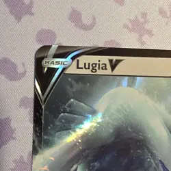 Pokemon Lugia V 138/195 Silver Tempest Ultra Rare Holo Basic Card 220 HP 2022 - Image 2