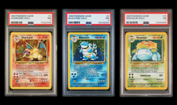 100% Complete Base Set 102/102 Vintage Master Pokemon Cards HOLO Charizard PSA 7 - Image 2