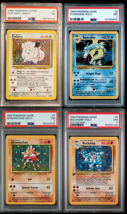 100% Complete Base Set 102/102 Vintage Master Pokemon Cards HOLO Charizard PSA 7 - Image 4