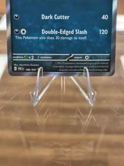 Bisharp 186/091 Paldean Fates Shiny Holo Pokemon Card Mint Free Shipping! - Image 3