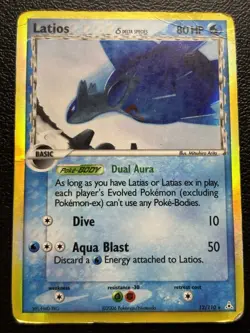 Latios 12/110 EX Holon Phantoms Delta Species Pokemon Card Holo Foil Rare HP - Image 1
