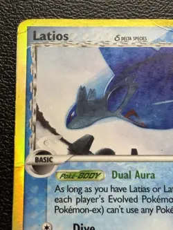Latios 12/110 EX Holon Phantoms Delta Species Pokemon Card Holo Foil Rare HP - Image 3