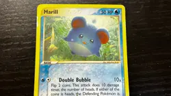POKEMON TCG - EX SANDSTORM Marill 68/100 English Card LP / MP NON HOLO - Image 4