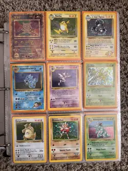 Huge 5961 Pokemon Card Collection Binder Lot Vintage Mid-Era 1st Ed. Shadowless - Image 2