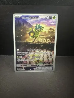 Teal Mask Ogerpon 123 Sv: Scarlet & Violet Promo Cards Holo - Image 1