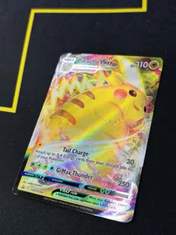 Pikachu VMAX SWSH286 - SWSH: Sword & Shield Promo Holo Pokemon Card - NM - Image 2