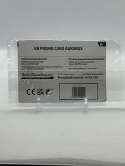 Pokemon Aurorus Perfect Order STAMPED Promo Cosmos Holo Card #24 SEALED 🦕 - Image 2