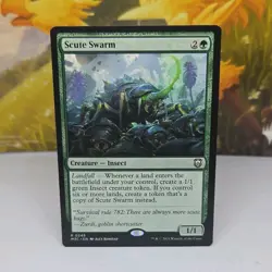 Wizards of the Coast Scute Swarm Creature Rare Green Commander MH3 0245 Regular - Image 1