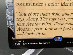 Arcane Signet (Showcase) Avatar: The Last Airbender: Eternal-Legal Regular - Image 2