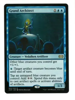 MTG Grand Architect Double Masters Magic Gathering TCG - Image 1