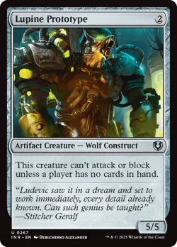 Lupine Prototype [Innistrad Remastered] Foil Near Mint - Image 1