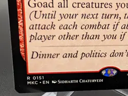 Disrupt Decorum Commander: Murders at Karlov Manor Regular - Image 2