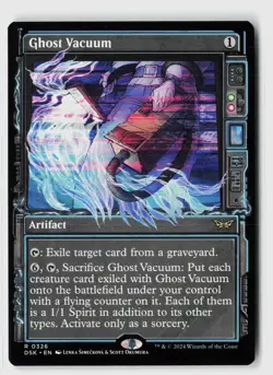 Ghost Vacuum (Showcase) #326 (NM) Duskmourn DSK Magic MTG - Image 1