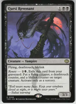 MTG Qarsi Revenant NM Tarkir: Dragonstorm Magic 86 - Image 1