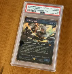 PSA 10 | Y'shtola Rhul, M 0577, Borderless Foil, MTG Final Fantasy FIN FFXIV - Image 2