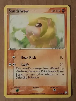 Pokemon Sandshrew 74/109 Team Rocket Returns NM See Pictures - Image 1