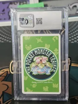 CGC 9 - 1996 Rapidash- Pokemon Green Poker Playing Cards - 7 Of Diamonds - Image 2