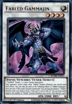 Fabled Gammajin - Ultra Rare 1st Edition BLMM-EN013 - NM - YuGiOh - Image 1