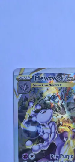 Pokemon TCG Mewtwo VSTAR GG44/GG70 Full Art Ultra Rare English - Image 2