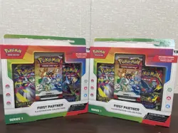 (2) Pokemon TCG First Partner Illustration Collection Series 1 New (SEALED) - Image 1