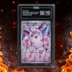 Pokemon Phantasmal Flames WIGGLYTUFF 105/094 Illustration Rare TAG 10 - Image 1