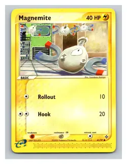 Magnemite #61/97 Dragon Pokemon Trading Card TCG Nintendo 2003 - Image 1