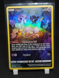Pokemon Crown Zenith Galarian Gallery Holo Mew GG10/GG70 Grade Ready. Nice 10 - Image 1