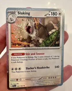 Pokemon Slakoth 160/193 Vigoroth 161/193 Slaking 162/193 Cosmo Holo Exclusive! - Image 2