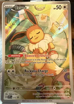 Pokemon Eevee Black Star Promo SVP173 English - Image 1
