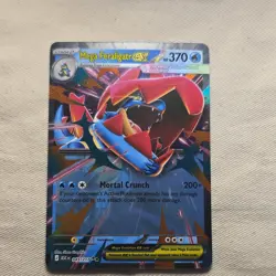 Pokemon TCG Mega Feraligatr EX 043/217 Rare Full Art Holo 370HP Stage 2 - Image 1