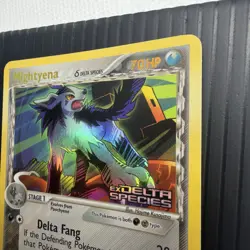 Pokemon TCG - Mightyena 24/113 - EX Delta Species - Reverse Holo Rare - LP - Image 4