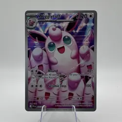 Pokemon TCG Wigglytuff 105/094 Phantasmal Flames Illustration Rare Holo - Image 1