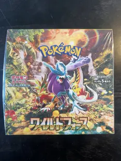 Pokemon TCG: Wild Force Scarlet & Violet Booster Box Japanese New Factory Sealed - Image 1