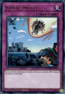 Jurrac Impact - Ultra Rare 1st Edition BLMM-EN175 - NM - YuGiOh - Image 1